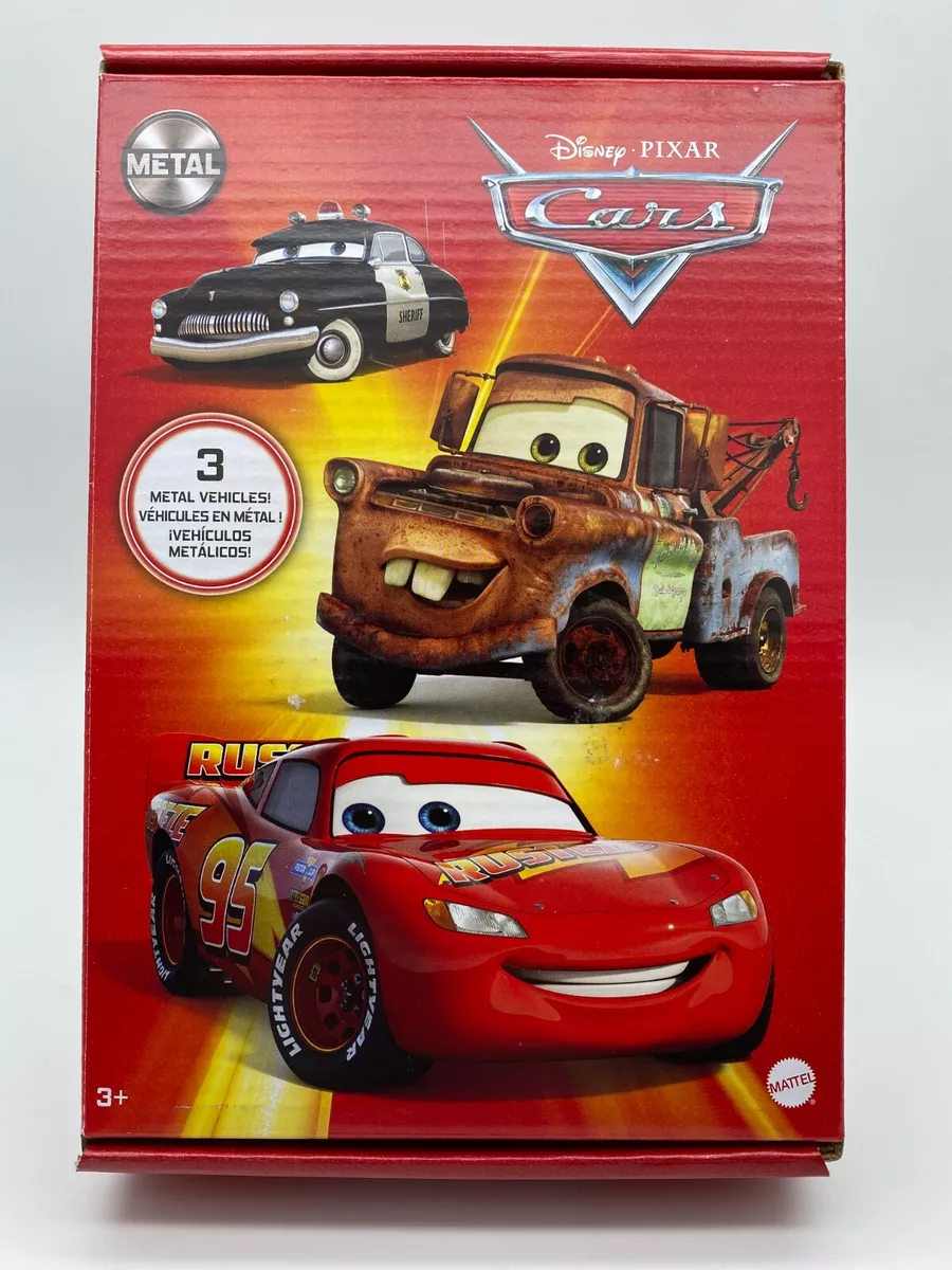 Disney / Pixar Cars Cars 3 Sheriff, Mater & Lightning McQueen