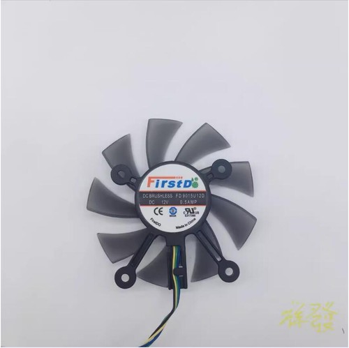7.5cm Graphics Card Fan Set For Asus HD7850 HD7770 GTX650Ti GTX650 GTX750 Parts