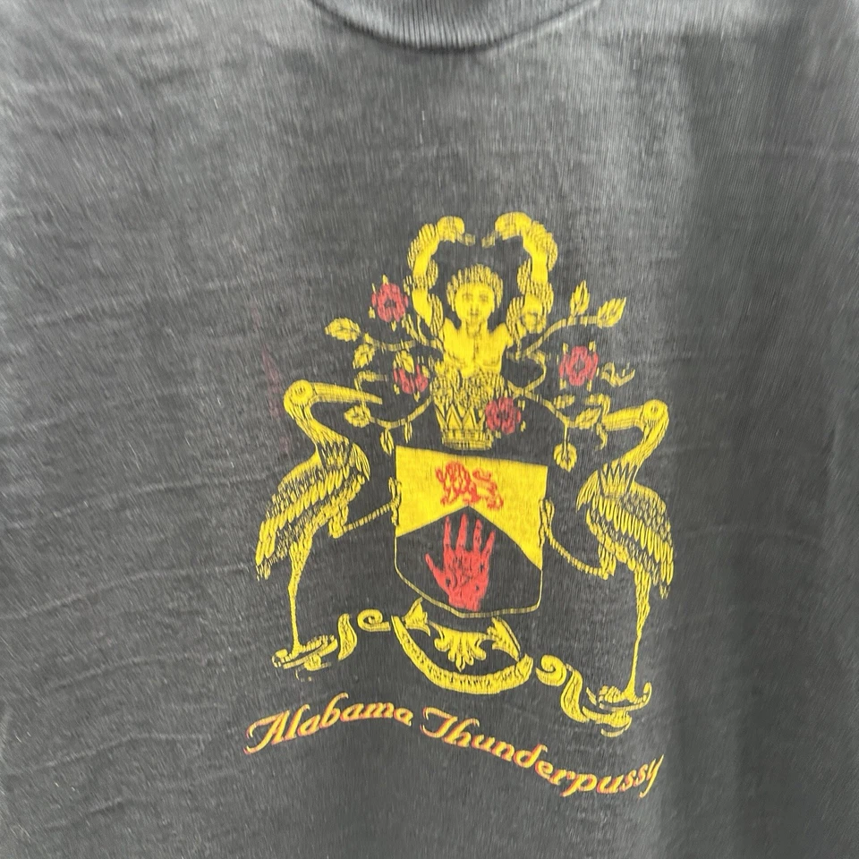 Camiseta De Colección Alabama Thunderpussy Band Para Hombre Mediana Punk Ruina Unruh y2k Foto 4 de 4