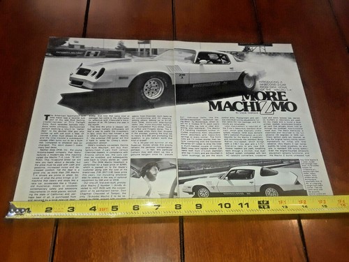 1979 MECHAM DKM CAMARO Z28 ORIGINAL ARTICLE - Picture 9 of 12