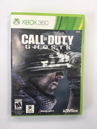 XBox 360 Call of Duty Ghosts Video Game Complete with 2 Discs