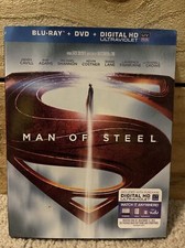 Man Of Steel Blu-Ray/DVD, 2013 3-Disc Set Action