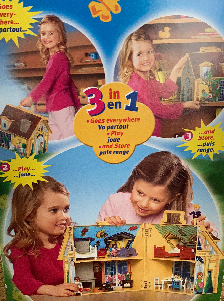 PLAYMOBIL 5763 My Take Along Carry Case Doll House 2005 Accessories 4