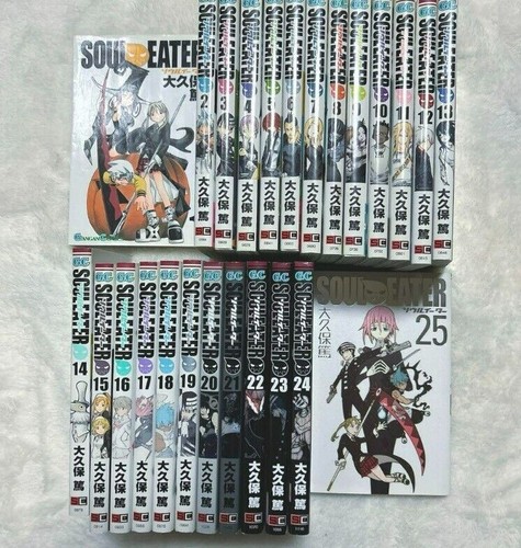 Soul Eater Vol.1-25 Complete Comics Set Japanese Ver Manga FS - Picture 2 of 5