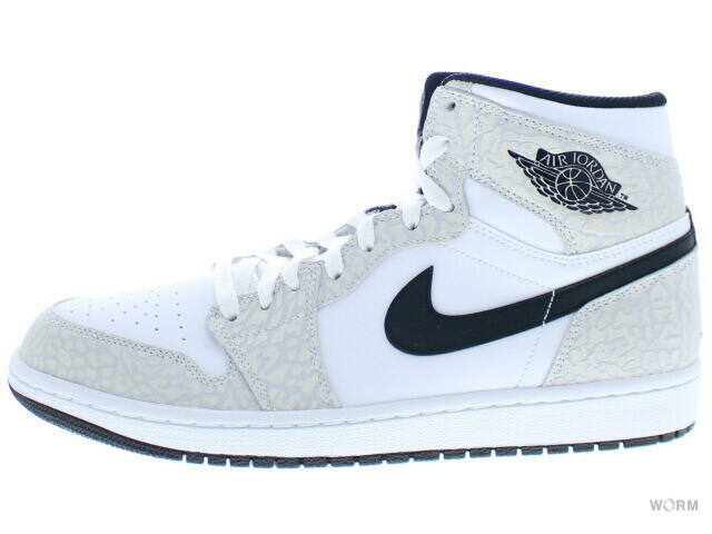 US11】AIR JORDAN 1 RETRO HIGH “WHITE ELEPHANT PRINT” 839115-106