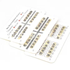 Dental Orthodontic MIM Monoblock Bracket Metal Mini Roth/MBT 0.022 3 4 5 Hook