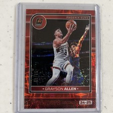 Grayson Allen No. 154 Hoops /49 Red Variant - Suns - Duke Basketball NBA 