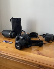 Nikon D3100 DSLR Camera Bundle – 2 Lenses + 128GB SD Card + Accessories