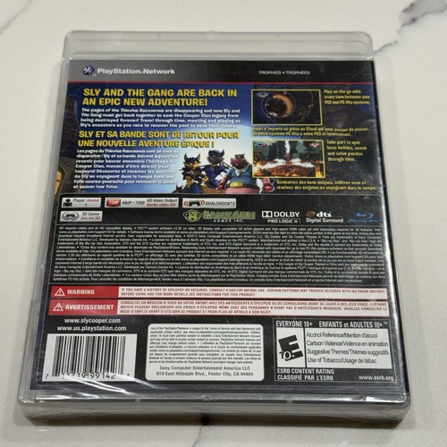 Sly Cooper: Thieves in Time (PlayStation 3 PS3, 2013) Brandneu Factory SEALED - Bild 6 von 10