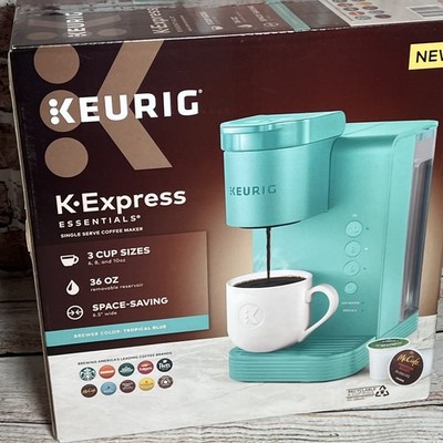Keurig K-Express Essentials Tropical Blue Single-Serve K-Cup Pod