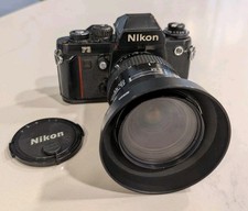 Nikon F3 35mm SLR Film Camera w/ AF Nikkor 28-85mm f/3.5-4.5 Autofocus Zoom lens