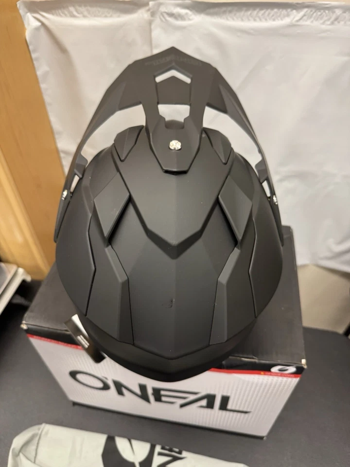 Casco de aventura deportivo doble O'Neal Sierra II mate plano negro 2XLarge XXL Foto 4 de 4