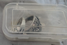 Lotto 2 Anelli croce celtica e teschio