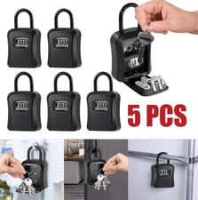 Key Safes Lock Box With 4 Combination Outside Hold For Real Estate Rentals Lots