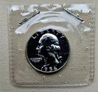 1956-P Washington Proof Quarter ~ 90% Silver