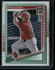 2025 Donruss #127 Rintaro Sasaki Optic Holo