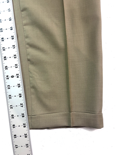 Joseph Abboud 42S tan 2pc Pant Suit all season wool two button slim mens - Picture 14 of 18
