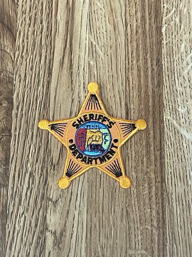 Sheriff's Department 5 Point Star Patch - Picture 1 of 2