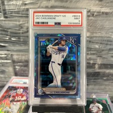 2024 Bowman Draft S/E Jac Cagliarone Chrome Prospect  - PSA 9