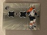 2001-02UD SPX JOHN LECLAIR HOCKEY'S TREASURES DUAL JERSEY CARD #HT-LE