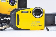 Fujifilm FinePix XP70 Yellow 16.4MP Waterproof Digital Camera Tested From Japan