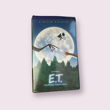 E.T. The Extra Terrestrial Universal Limited Edition VHS 2002 Clamshell Vintage