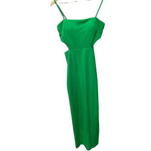 AQUA Cutout Crepe Gown Size 0 - Picture 8 of 9