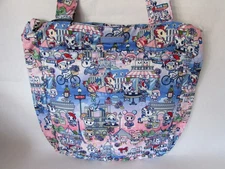 Jujube x Tokidoki C'est La Vie A Paris Collection Be Light Tote Bag M