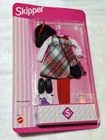 Vintage 1996 Mattel Barbie SKIPPER Clothes #15889 Plaid Dress Beret Shoes Bag