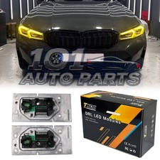 Yellow Angel Eye Drl Led Module For Bmw G20 Lci 330e 330ex 2023-2025 Plugplay Yellow Angel Eye Drl Led Module For Bmw G20 Lci 330e 330ex 2023-2025 Plugplay