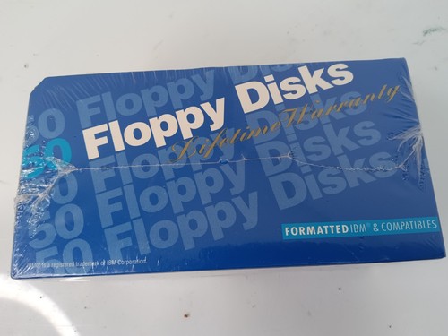 3.5" Floppy Disks Diskettes 50 Pack IBM Formatted 1.44MB HD Unbranded - Afbeelding 3 van 8