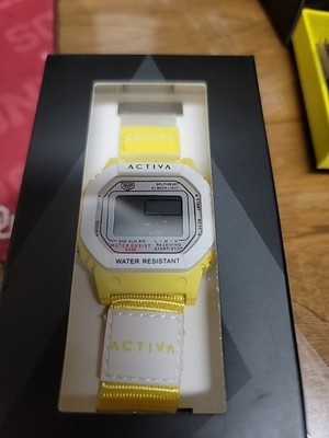 Activa Spectra X Invicta Digital Unisex Watch - 44.5mm, Yellow, White (ACWF004)