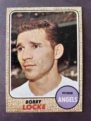 1968 Topps #24 Bobby Locke California Angels