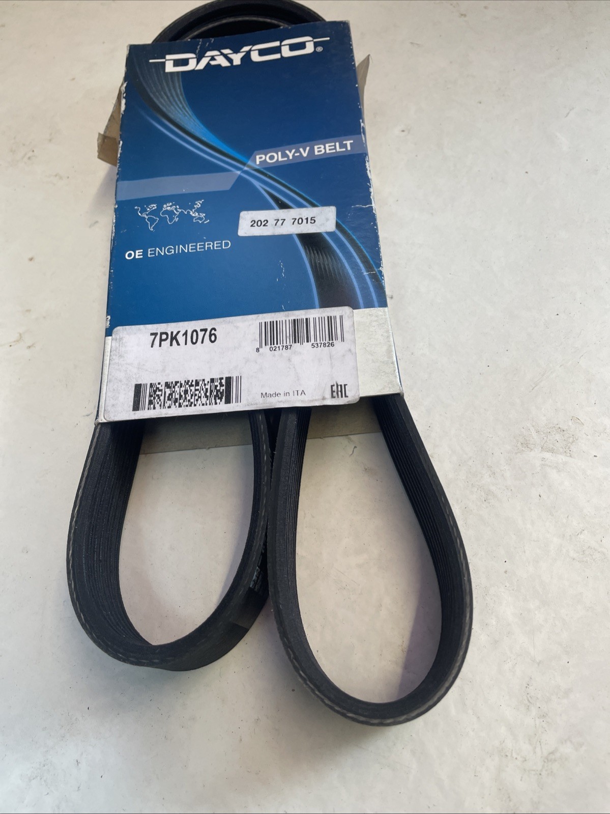 DAYCO-OE 7PK1076 V-Ribbed Belt for FIAT