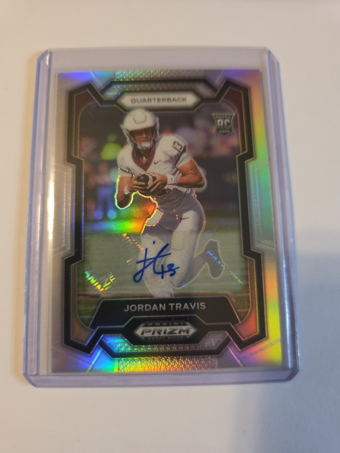 2024 panini prizm football Draft Pick Autograph Jordan Travis Rc