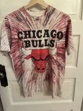 CRAZY 90s Vintage AOP Chicago Bulls Firework Fruit of The Look Size Medium USA