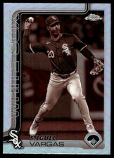 Miguel Vargas 2025 Topps Chrome #51 White Sox Insert ? SEE SCAN! FREE SHIPPING