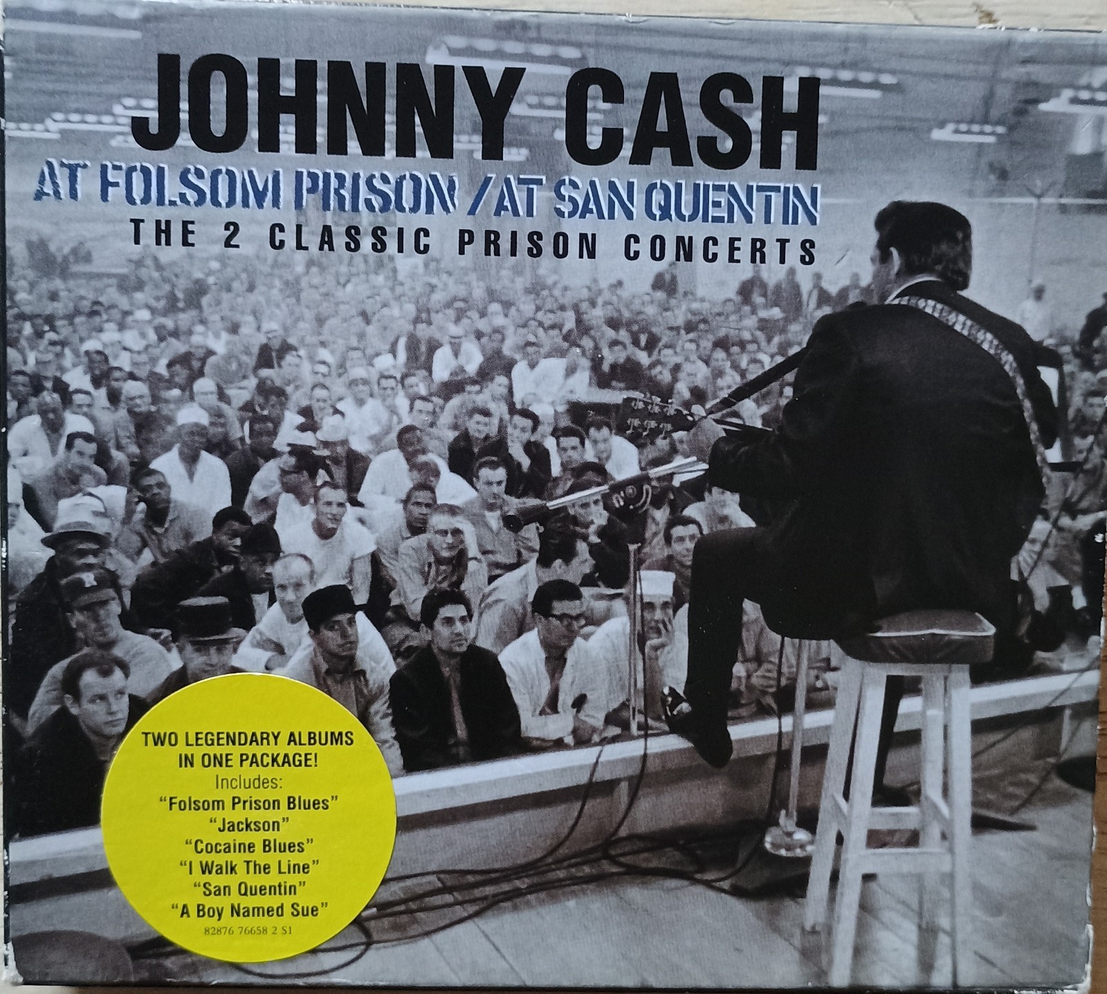 Johnny Cash, At Folsom Prison / At San Quentin 2CD boxset. VGC