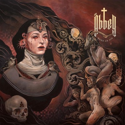 ABBEY WORD OF SIN (LTD/RED & BLACK MARBLED VINYL/2LP) LP New