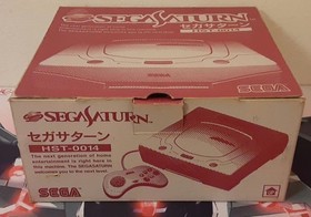 SEGA Saturn HST-3220 Console Box Controller Virtua Fighter 2 NTSC-J Tested #139