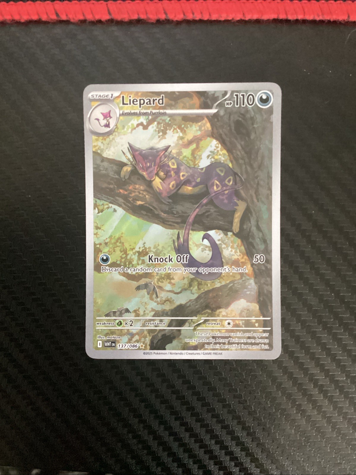 Liepard (137/086) [Scarlet & Violet: White Flare] Near Mint Holofoil