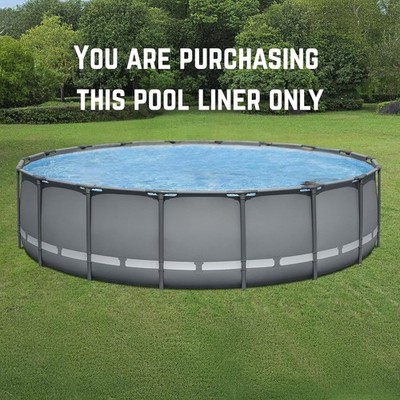 Above Ground Bestway/coleman Pool Liner Replacement, 18 Ft x 48 in (Gray)