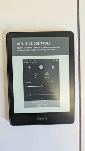 RARE Amazon Kindle Paperwhite 11th Gen 6.8" Black M2L3EK Retail Demo Unit As-Is