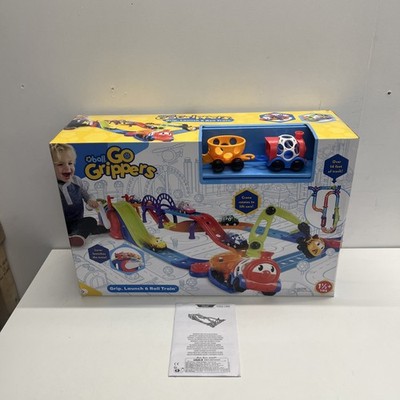 Oball Go Grippers Grip, Launch & Roll Train Set Spielzeugset einmal benutzt kostenlose Lieferung 