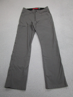 Wrangler Pants Mens 30x30 Gray ATG All Terrain Gear Hiking Outdoor Khakis