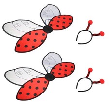 Ladybug Headband Wings Kids Animal Costumes Children's Butterfly