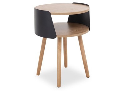 casa NOVA Beistelltisch meins!CALGARY DH 40x55 cm schwarz Kaffeetisch