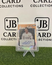 Topps Real Madrid Team Set 2025-2026 Bookend Bona Fide Baller Bale Auto /25