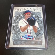 panini crusade baseball royalty 2024 greg maddux insert atlanta braves #10