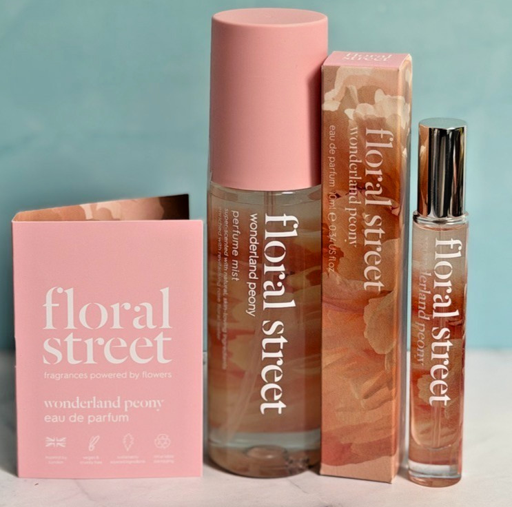 Floral Street Wonderland Peony EDP 10ml + Perfume Mist 125ml Worth £55 Free 🚚